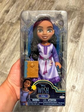 Disney Wish Asha Doll With Book New